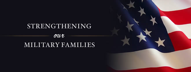 military family banner